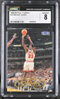 Michael Jordan 1998-99 Fleer Tradition #23 (CGC 8) at PristineAuction.com