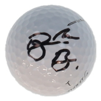 Blades Brown Signed Masters Logo Golf Ball (JSA) at PristineAuction.com
