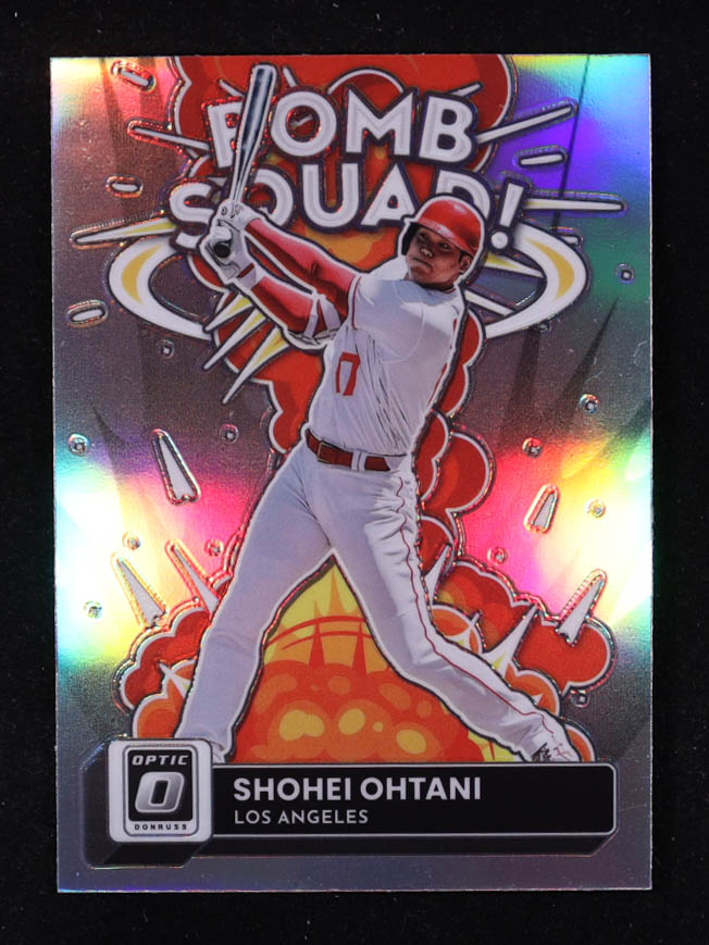 Shohei Ohtani 2022 Panini Donruss Bomb Squad! #BS-3 at PristineAuction.com Shohei Ohtani 2022 Panini Donruss Bomb Squad! #BS-3 at PristineAuction.com