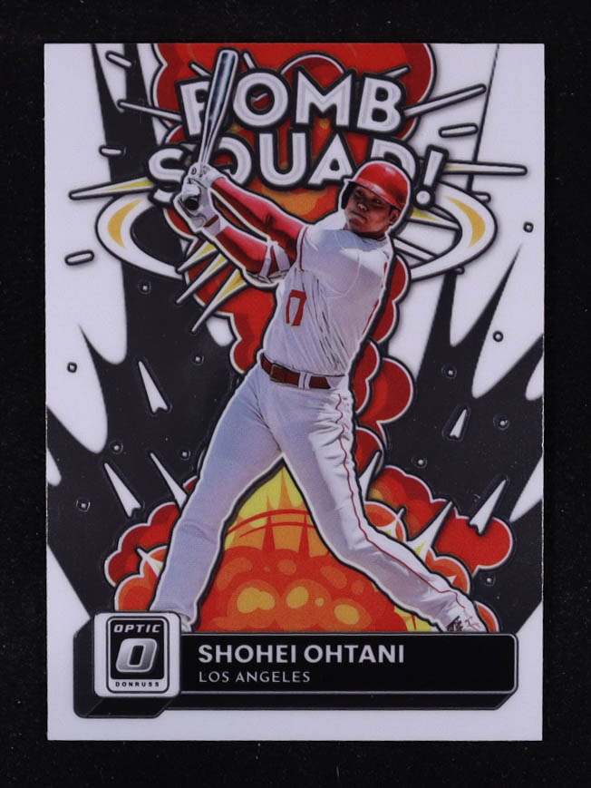 Shohei Ohtani 2022 Panini Donruss Bomb Squad! #BS-3 at PristineAuction.com Shohei Ohtani 2022 Panini Donruss Bomb Squad! #BS-3 at PristineAuction.com