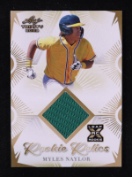 Myles Naylor 2023 Leaf Trinity Rookie Relics XRC #RR-36 RC at PristineAuction.com