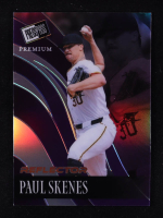 Paul Skenes 2024 Leaf Press Pass Premium Reflector #RB-69 RC #15/15 at PristineAuction.com