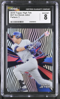 Derek Jeter 2015 Topps High Tek Pattern 1 #HT-DJ (CGC 8) at PristineAuction.com