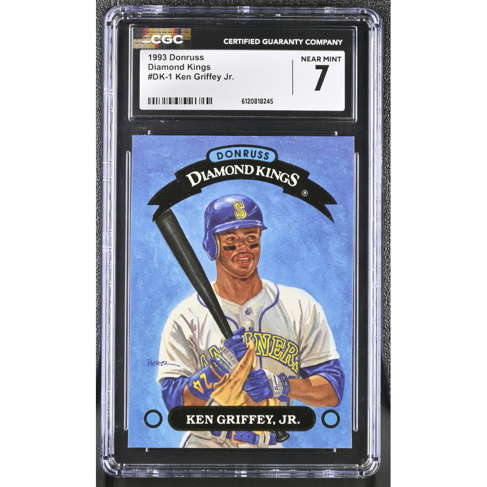 Ken Griffey Jr. 1993 Donruss Diamond Kings #DK-1 (CGC 7) at PristineAuction.com