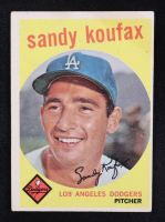 Sandy Koufax 1959 Topps #163 at PristineAuction.com