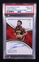 Clint Capela 2024-25 Immaculate Collection Sophisticated Signatures #3 #36/49 (PSA 10) at PristineAuction.com