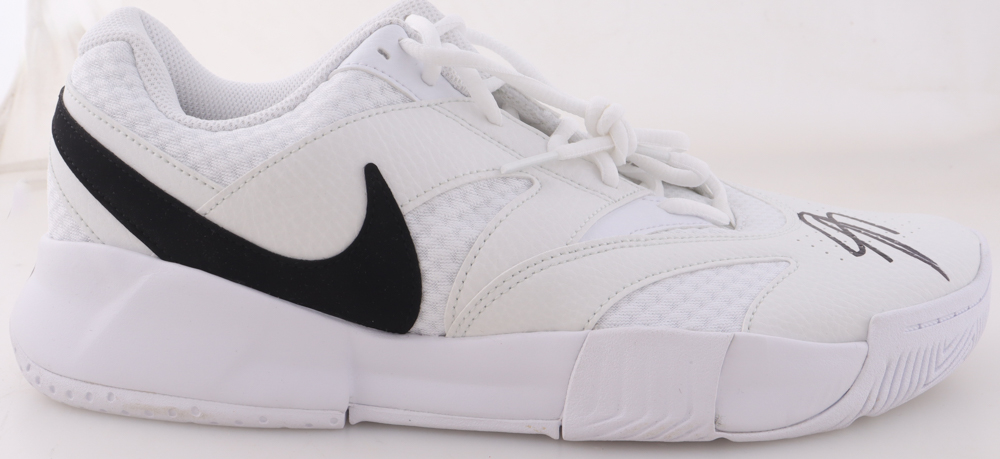 Jannik Sinner Signed Nike Tennis Shoes (JSA) at PristineAuction.com Jannik Sinner Signed Nike Tennis Shoes (JSA) at PristineAuction.com