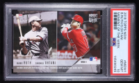 Shohei Ohtani RC / Babe Ruth 2018 Topps Now Moment of the Week #MOW1 (PSA 10) at PristineAuction.com
