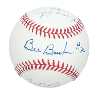 MLB Greats OML Baseball Signed By (5) with Bill Buckner, Gaylord Perry, Darrell Evans, Rollie Fingers & George Foster (Beckett) at PristineAuction.com