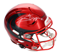 Jayden Higgins Signed Texans Full-Size Authentic On-Field Alternate Speedflex Helmet (Beckett) at PristineAuction.com