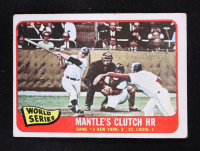 Mickey Mantle 1965 Topps #134 WS Game 3 at PristineAuction.com
