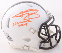 Johnny Manziel Signed Browns Speed Mini Helmet Inscribed "Cleveland Sucks" (Beckett) at PristineAuction.com