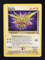 Zapdos 1999 Pokemon Fossil Unlimited #15 at PristineAuction.com
