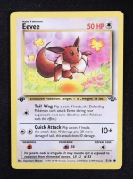 Eevee 1999 Pokemon Jungle 1st Edition #51 at PristineAuction.com