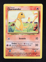 Charmander 1999 Pokemon Base Unlimited #46 at PristineAuction.com