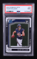 Caleb Williams 2024 Donruss Optic #201 RR RC (PSA 9) at PristineAuction.com