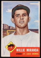 Willie Miranda 1953 Topps #278 RC at PristineAuction.com