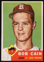 Bob Cain 1953 Topps #266 at PristineAuction.com