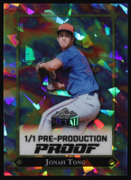 Jonah Tong Leaf Metal #1/1 Pre-Production Proof #NNO RC at PristineAuction.com
