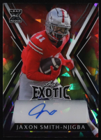 Jaxon Smith-Njigba 2023 Leaf Exotic Rookie Autographs Crystal Feathers #BAJS2 #3/3 RC at PristineAuction.com