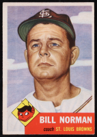 Bill Norman 1953 Topps #245 at PristineAuction.com