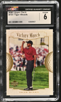 Tiger Woods 2001 Upper Deck #151 (CGC 6) at PristineAuction.com