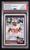 TreVeyon Henderson 2025 Score Signature #59 (PSA 9 | Auto 10) at PristineAuction.com