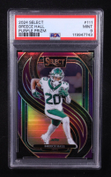 Breece Hall 2024 Select Prizm Purple #111 #26/75 (PSA 9) at PristineAuction.com