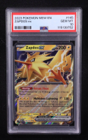 Zapdos ex 2023 Pokemon TCG Scarlet & Violet 151 #145 (PSA 10) at PristineAuction.com
