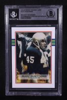 Rudy Ruettiger Signed Counterfeit Trading Card #45 (BGS) at PristineAuction.com