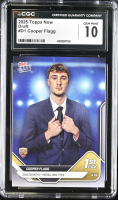 Cooper Flagg 2025 Topps Now Draft #D1 RC (CGC 10) at PristineAuction.com