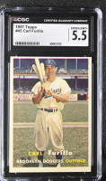 Carl Furillo 1957 Topps #45 (CGC 5.5) at PristineAuction.com