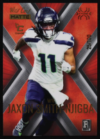 Jaxon Smith-Njigba 2023 Wild Card Matte X-Plode Chase Red Orange #MXPJS #25/100 RC at PristineAuction.com