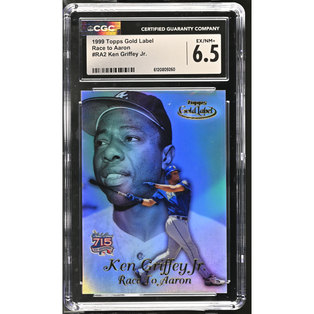 Ken Griffey Jr. 1999 Topps Gold Label Race To Aaron #RA2 (CGC 6.5) at PristineAuction.com