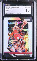 Scottie Pippen 2018-19 Panini Prizm Silver #65 (CGC 10) at PristineAuction.com