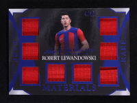 Robert Lewandowski 2025 Leaf ITG Used Sports Rare Materials Blue Octo Swatch #RM24 #4/35 at PristineAuction.com