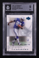 Reggie Wayne 2001 UD Graded #56 Action #066/750 RC (BGS 9) at PristineAuction.com