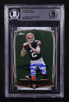 Johnny Manziel Signed 2014 Topps Chrome #169A RC (BGS) at PristineAuction.com