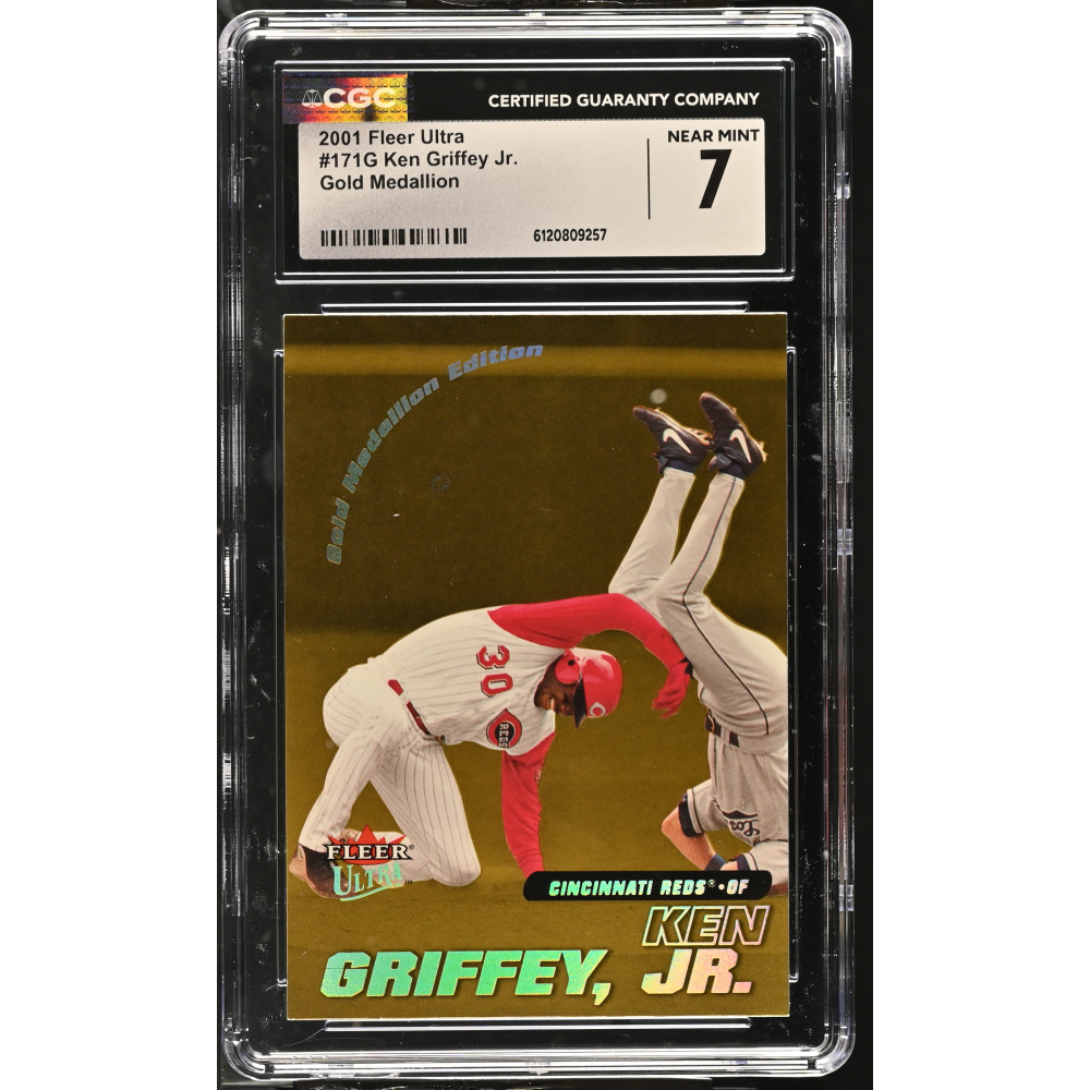 Ken Griffey Jr. 2001 Fleer Ultra Gold Medallion #171G (CGC 7) at PristineAuction.com