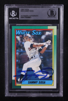 Sammy Sosa Signed 1990 Topps #692 RC (BGS) at PristineAuction.com