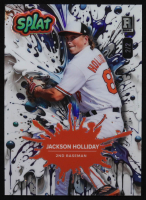 Jackson Holliday 2024 Wild Card Splat #SBBLU06JH #2/2 RC at PristineAuction.com