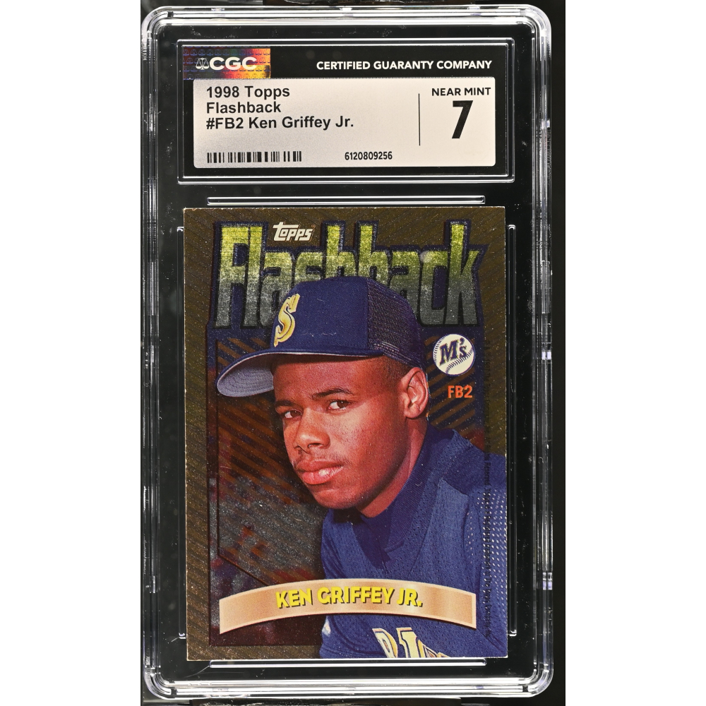 Ken Griffey Jr. 1998 Topps Flashback #FB2 (CGC 7) at PristineAuction.com
