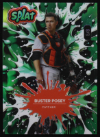 Buster Posey 2024 Wild Card Splat Green #SBGRE01BP #5/5 RC at PristineAuction.com