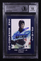 Ken Griffey Jr. Signed 1988 San Bernardino Spirit Cal League Cards #34 (BGS | Autograph Graded 10) at PristineAuction.com