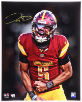 Jayden Daniels Signed LE Commanders 16x20 Photo (Fanatics) at PristineAuction.com