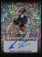 Shea Langeliers 2019 Leaf Flash Flash of Brilliance Autographs #FBFL1 RC at PristineAuction.com