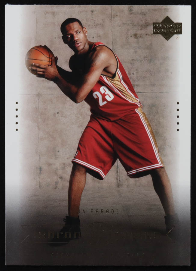 LeBron James 2003 Upper Deck LeBron James Box On Parade #14 RC at PristineAuction.com LeBron James 2003 Upper Deck LeBron James Box On Parade #14 RC at PristineAuction.com