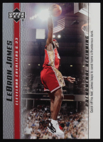 LeBron James 2003-04 Upper Deck Phenomenal Beginning LeBron James Quick off his feet #18 RC at PristineAuction.com