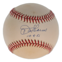 Don Larsen Signed OAL Baseball Inscribed "10-8-56" (PSA) at PristineAuction.com