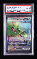 Iron Leaves ex 2024 Pokemon Temporal Forces #203 Holo (PSA 10) at PristineAuction.com